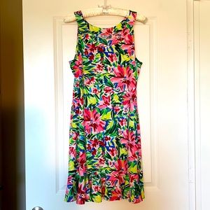 Tommy Bahama Sleeveless Sunset Cove Dress Size L